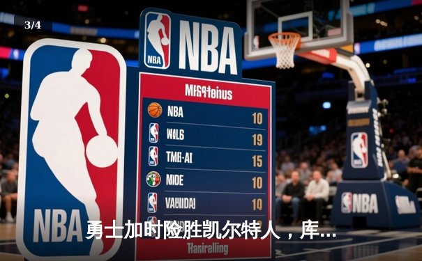 勇士加时险胜凯尔特人，库里狂砍43分率队捍卫主场 - 3